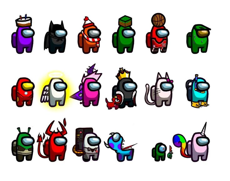 What is Among Us characters